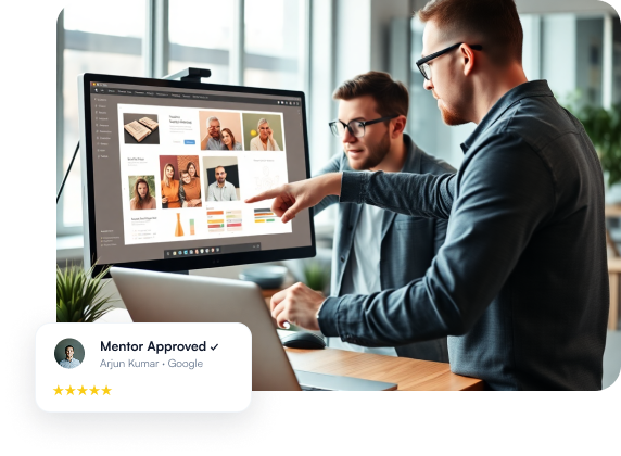 KITEZ Technology mentor guiding a student