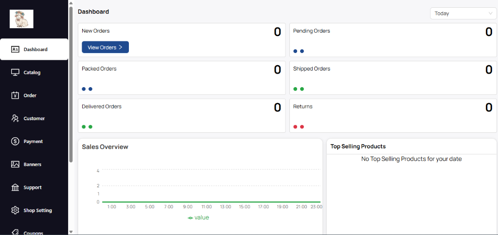 Store Inventory & Sales Order Dashboard