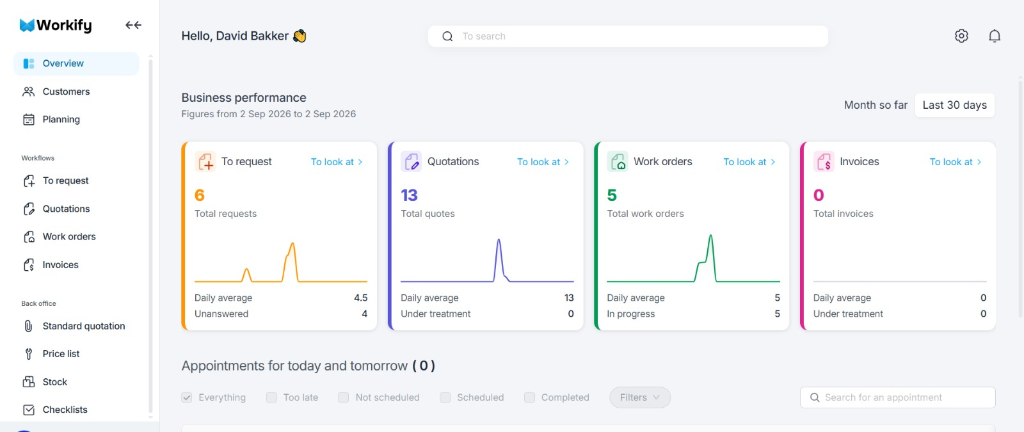 Workify - Business Performance ERP