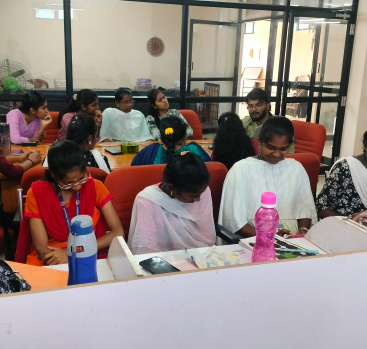 Collaborative training session at the KITEZ campus